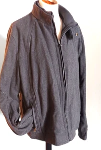 NEW INC INTERNATIONAL CONCEPTS  Wool Blend Dark Gray Coat Jacket Mens Size XL - Picture 1 of 11