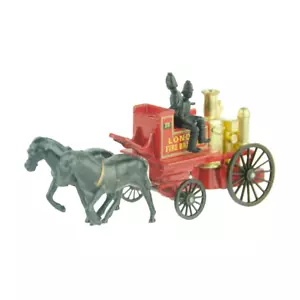 Vintage 1960s MINT Matchbox Models of Yesteryear Y-4 Horse Drawn Fire Truck 1/64 - Picture 1 of 11