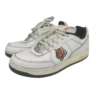 Größe 8,5 - Reebok Classic Low - NFL Recline - Cincinnati Bengals weiße Schuhe - Bild 1 von 13