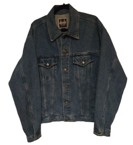 HARLEY DAVIDSON Jeans-/Jeansjacke Biker Blau, Vintage, Herren Gr. L - Bild 1 von 10