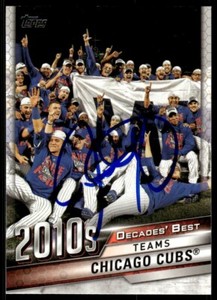 2020 Topps Decades' Best Jed Hoyer Auto Chicago Cubs #DB-83 Signed