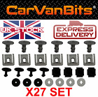 For Vw Passat B5 / 3b Petrol Undertray Under Engine Cover Clip Kit Fixing Clips