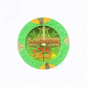 Luxor Las Vegas Hotel and Casino $25 Chip - Picture 1 of 1