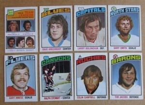 1976-77 OPC HOCKEY CARD SINGLES #201-396 COMPLETE YOUR SET U-PICK