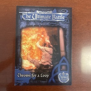 Thrown For A Loop 57 Ultimate Battle Charmed Forever 2007 Inkworks Trading Card