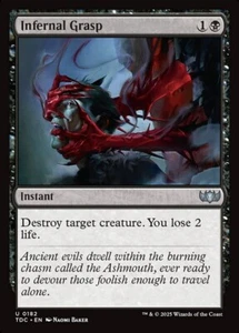 Infernal Grasp (Near Mint NM) Tarkir: Dragonstorm Commander (TDC) - Picture 1 of 1