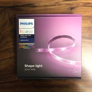 PHILIPS Hue White and color ambiance LightStrip Plus APR Base 2M 80in Smart LED - Picture 1 of 17