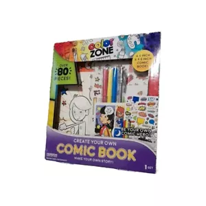 Horizon Group USA Color Zone Crea il tuo fumetto 80 pezzi perfetto 4 bambini - Foto 1 di 3