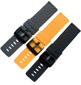 24mm Strap for SUUNTO 7 9 Traverse Baro Spartan Silicone Rubber Diver Watch Band - Zdjęcie 1 z 9