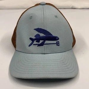 Patagonia Flying Fish Cap Trident Logo Mesh Snap Back Truckermütze Damen Kinder - Bild 1 von 13