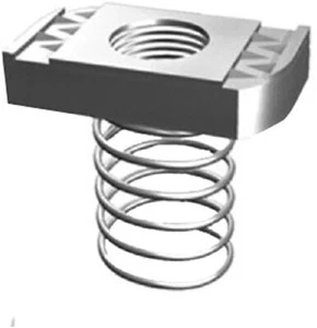 (Lot of 19) Thomas & Betts ZA1001/2EG-10 / ZA1001/2EG10 Steel Spring Nut - Picture 1 of 6