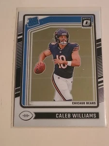 2024 Donruss Optic Caleb Williams Base Chicago Bears #201 Rookie - Picture 1 of 1