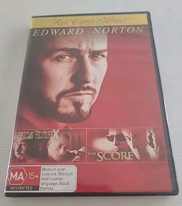 American History X / The Score - Edward Norton - Region 4 Brand New Sealed (N4) - Picture 1 of 4