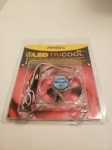 Antec TriCool 80mm Red LED Cooling Fan with 3-Speed Switch - Picture 1 of 2