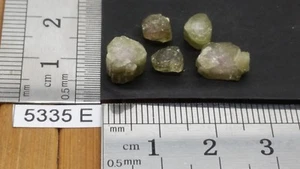 Lot 5 TOURMALINES MELON D'EAU pierre brute RARE mineraux lithotherapie reiki - Picture 1 of 1