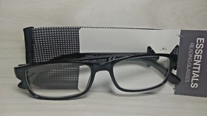 Essentials Reading Glasses with Case Cartman Black - Picture 1 of 8