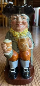 Royal Doulton "Happy John" Large 8.75" Character Toby Mug or Pitcher #D6031 - Picture 1 of 6
