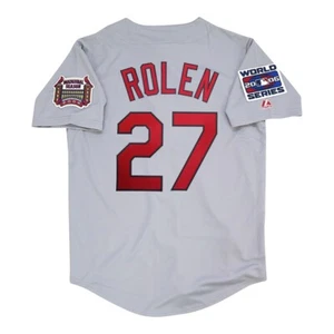 Scott Rolen St. Louis Cardinals 2006 World Series Road Jersey Men's (S-3XL) - Picture 1 of 5