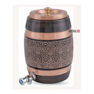 5 Litre Copper Water Dispenser Water Jug Dispenser Water Dispenser Countertop Dr - Picture 1 of 8