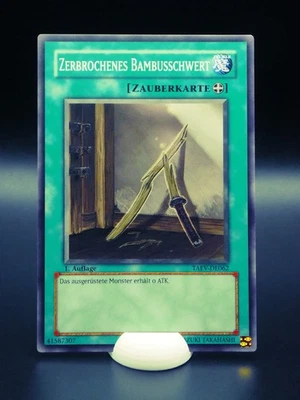 YUGIOH! Zerbrochenes Bambusschwert TAEV DE062/ Common/ NM/ Deutsch/ 1. Auflage - Bild 1 von 2
