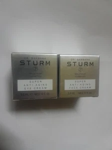 2 DR BARBARA STURM SUPER ANTI-AGING EYE CREAM 3.5ML EACH NEW IN BOX - Picture 1 of 2