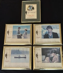 5 Vintage gerahmte IRGENDWO IN DER ZEIT Film LOBBYKARTEN WERBUNG 1 Portugiesisch - Bild 1 von 21