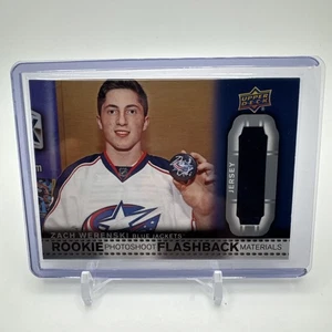 18-19 Upper Deck Zach Werenski Jersey Rookie Photoshoot Flashback Materials 2018 - Picture 1 of 2