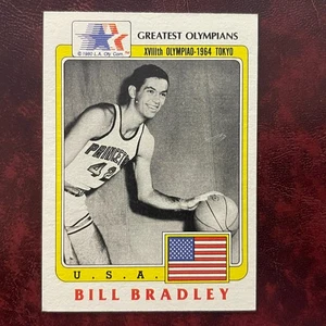 1983 Greatest Olympians Set Bill Bradley #9 Princeton New York Knicks - fast neuwertig/neuwertig - Bild 1 von 2