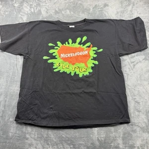 Vintage 90s Nickelodeon Live Tour T-Shirt OSFM TV Cartoon Slime Single Stitch 1994 - Bild 1 von 6