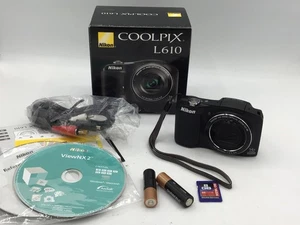 Nikon COOLPIX L610 16.0MP 14x Wide Zoom Full HD Digital Camera  - Picture 1 of 13