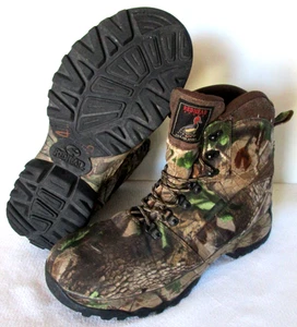 RedHead Hunting Boots Men's 12 Waterproof Real Tree Camo Camouflage Cabela's BPS - Picture 1 of 14