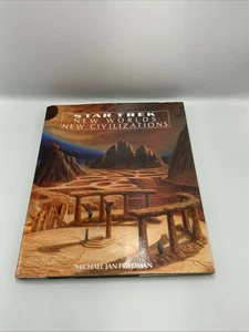 Star Trek New Worlds, New Civilizations Michael Jan Friedman Hardback - Imagen 1 de 16