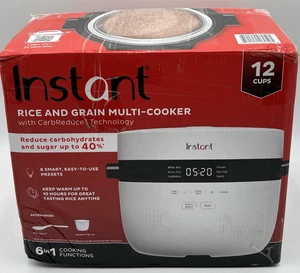 Instant Pot 12 Tassen Reiskocher Reis und Getreide Multikocher Gemüse Dampfgarer - Bild 1 von 13