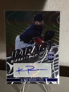 2023 Panini Elite Extra Edition - Impact Impressions Kumar Rocker #II-KMR... - Bild 1 von 3