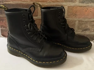 Dr. Martens 1460 Nappa 8 Eye Boots-Comfy-Gothic Vibe-Size US 5 UK 3 - Picture 1 of 24