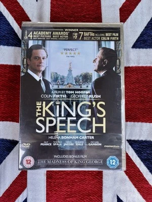 The King's Speech, Madness of King George 2 DVD Movies, Firth, Rush - Image 1 of 2