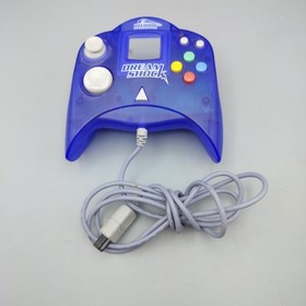 Pelican Accessories Dream Shock Blue Dreamcast Controller GREAT CONDITION