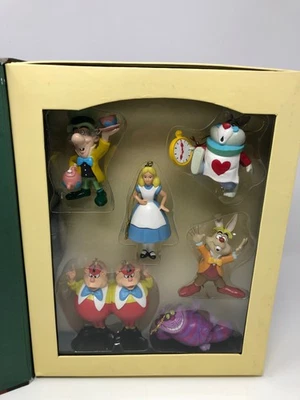 Disney Alicia en el País de las Maravillas Libro de Cuentos Adornos de Navidad Colección Set de 6. Foto 1 de 4