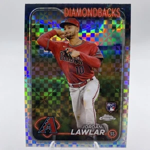 2024 Topps Chrome Jordan Lawler #229 Rookie X-Fractor - Diamondbacks - Bild 1 von 4