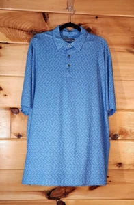 Men's Roundtree & Yorke Performance Polo Shirt Size XLT X Large Tall - Picture 1 of 8