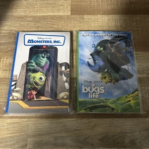 Pixar Happy Lottery 2025 H Prize Cartolina Monsters Inc Bug's Life Set - Foto 1 di 2