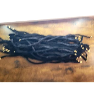 Menge 50 Schwarz Samt Kordel Halsband - 15" - Bild 1 von 2