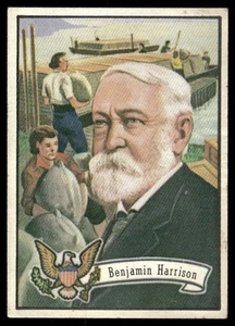 1972 Topps U.S. Presidents #23 Benjamin Harrison - Bild 1 von 2