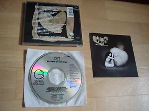 CHER Heart Of Stone 1989 GERMANY CD album pressing with ORIGINAL COVER art - Foto 1 di 1