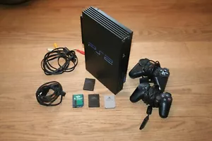 Sony PlayStation 2 Fat PS2 con 22 giochi memorie aggiuntive 2 controller - Imagen 1 de 24