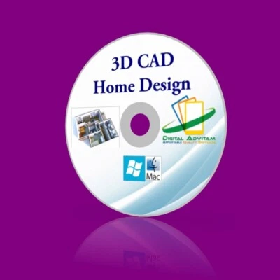 3D CAD Software Interior Home Design Suite Home Architecture Windows PC Mac - Image 1 of 4
