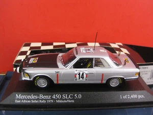 Minichamps Mercedes-Benz 450 SLC 5.0 #14 Mikkola Safari Rallye 1979 Neu & OVP - Bild 1 von 3