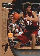2009 Press Pass Fusion Bronze #26 Robin Lopez /150