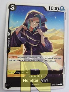 Nefeltari Vivi ® Común ® Deck Luffy C ST08-007 ® One Piece ® Inglés - Picture 1 of 1