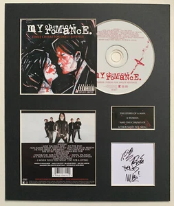 MY CHEMICAL ROMANCE - Signed - THREE CHEERS FOR SWEET REVENGE - Album Display - Picture 1 of 1